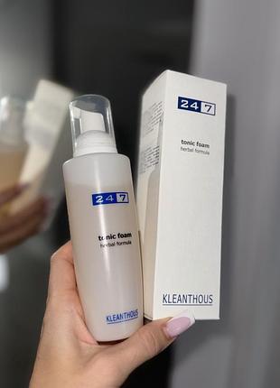 Преміальний догляд оригінал kleanthous тонік-пінка травʼяна