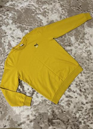 Puma світшот з вишитим лого оригінал в розмірі m