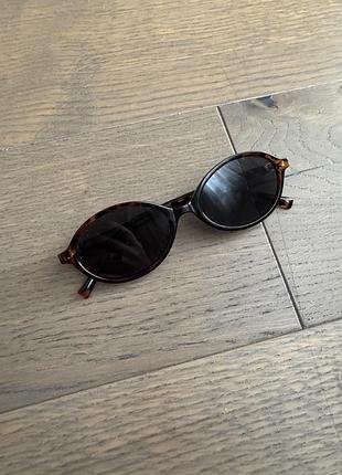 Очки черепаховый принт capsula 328