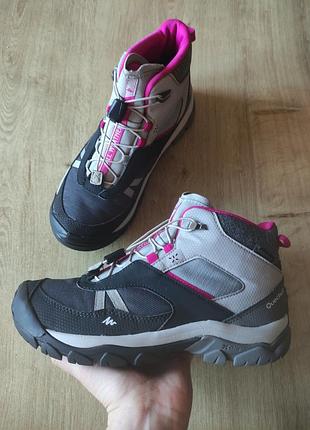 Подростковые водонепроницаемые  ботинки  quechua от  decathlon, франция, р. 36