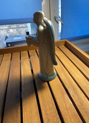 Керамический ангел подсвечник