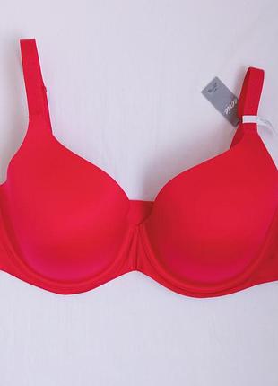 Красный бюстгальтер без пуш-ап на косточках aerie american aagle 40c 90c