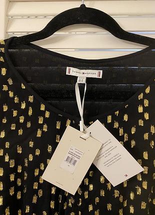 Сукня міді з люрексом tommy hilfiger, 42 9