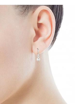 Сережки tous перлини