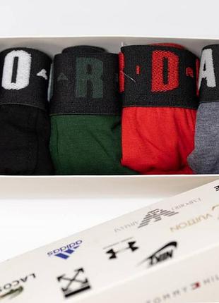 Набір 5шт труси чоловічі боксери мікс в коробці