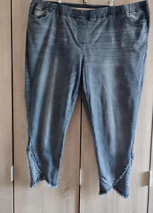 Супер джинсы большого размера mia moda