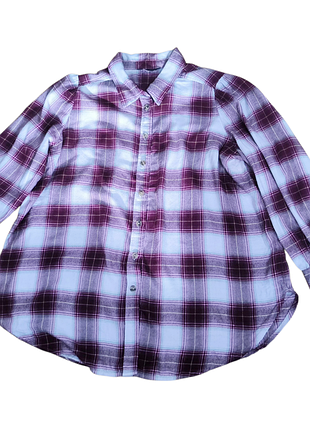 Рубашка marks & spencer в клетку большой размер