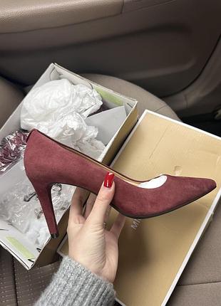 Туфлі замшеві