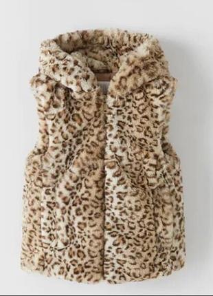 Жилетка безрукавка лео zara