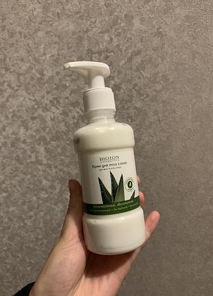 Гіпоалергенний крем для тіла,  bioton , крем для тіла з алое