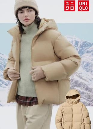 Пуховик seamless uniqlo