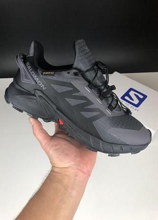 Salomon supercross 4  сірі   термо