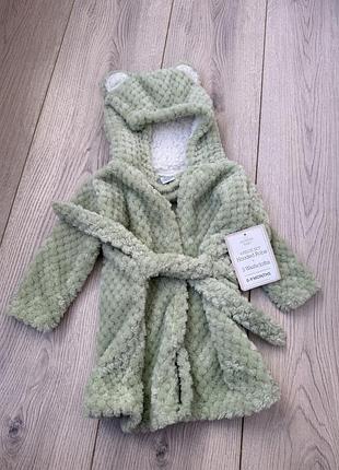 Новий халат 3-6-9 міс