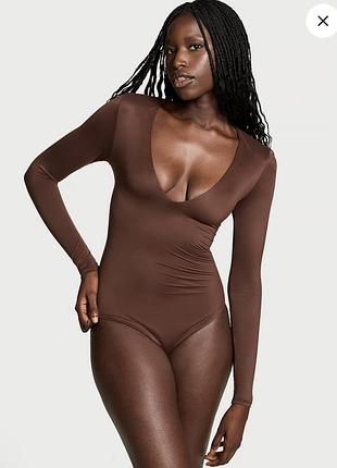 Боді з довгим рукавом victoria’s secret