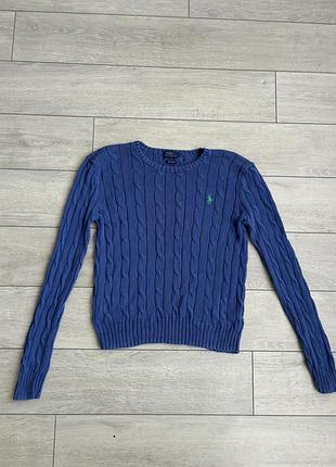 Брендовый женский свитер ральф лорен ralph lauren l л размер кофта оригинал