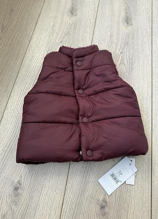 Нова жилетка жилет 3-6 міс