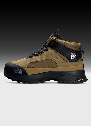 Чоловічі кросівки the north face x soukuu glenclyffe fur coyote black