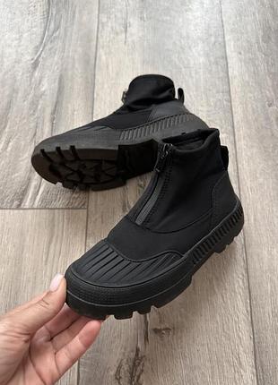 Zara чоботи ботінки осіннє демі взуття сапожки