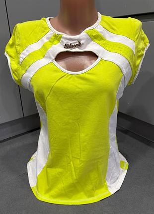 Футболка лимонна котонова12, 46р