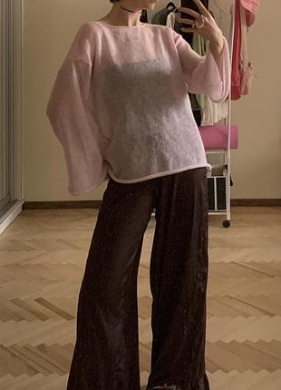 В‘язаний светр павутинка