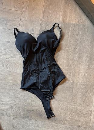 Боді з пуш ап чорний