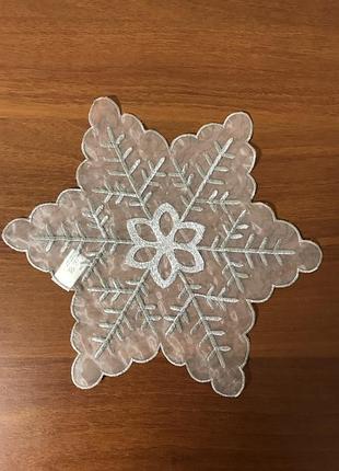 Салфетка новогодняя 30*30см