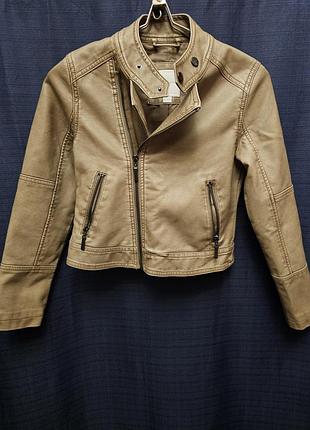 Косуха кожаная куртка charles vogele