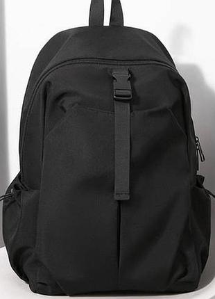 Черный городской водоотталкивающий рюкзак