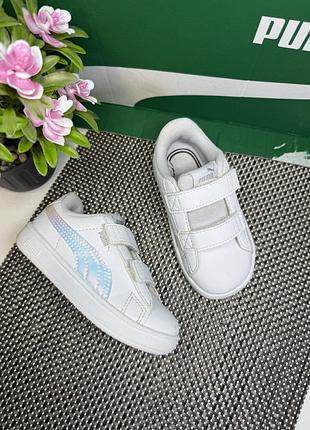 Оригинальные кроссовки на липучке puma