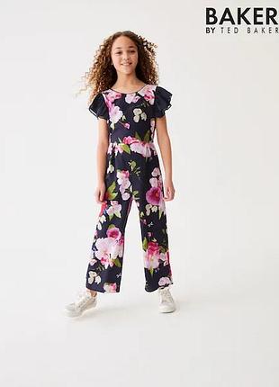 Комбінезон ромпер ted baker квітковий темно-синій на 11-12 років