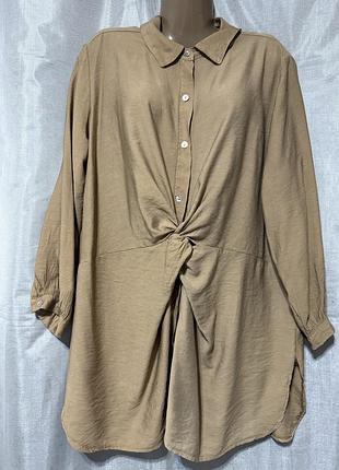 Подовжена стильна жіноча сорочка diverse (італія)