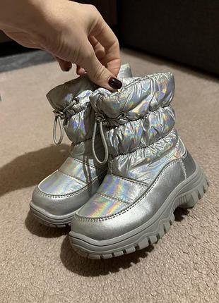 Зимові сапожки на овчині