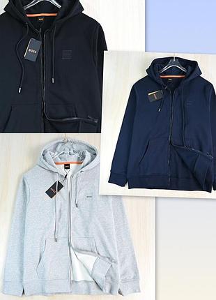 Худі кофта на замку hugo boss худи