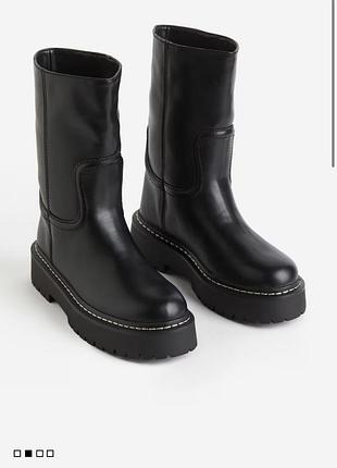 Крутезні чоботи н&m р.39