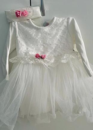 Сукня святкова 74-80 розмір