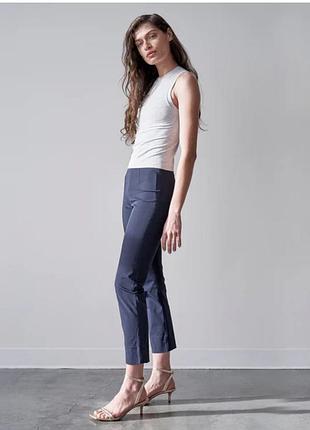 Raffaello rossi penny 6/8 чорні базові еластичні штани легінси вкорочені стрейчеві повсякденні спортивні класичні р. xs s