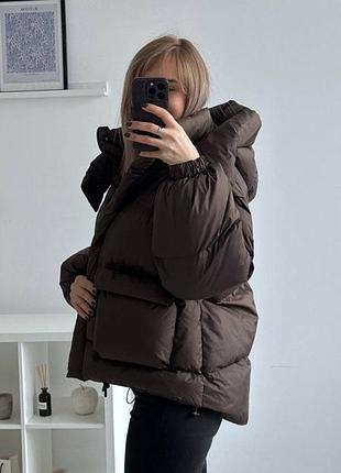 Пуховик короткий