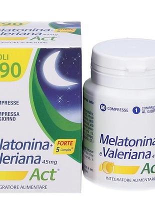 Биодобавка для улучшения сна мелатонин с валерианой