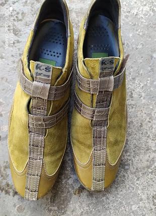 Туфли замша-кожа