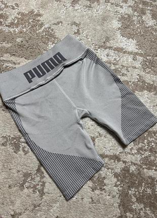 Оригинальные шорты компрессионные велосипедки puma
