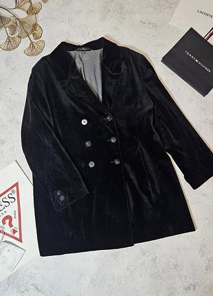 Грузовое пальто пиджак бархат велюр вельвет