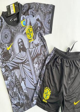 Дитяча підліткова футбольна форма brazil national football team