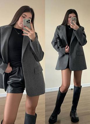 Пальто піджак теплий