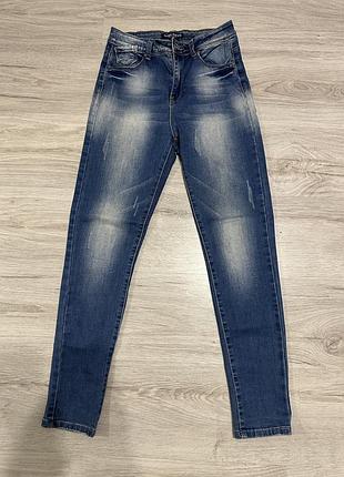 Джинси "потерті" стрейч