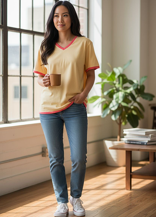 46.практична бавовняна футболка американського бренду champion