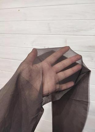 Тонкие колготки 20 ден графит талия до 114