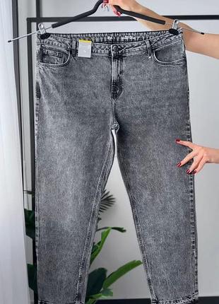 Джинси straight з високою посадкою c & a