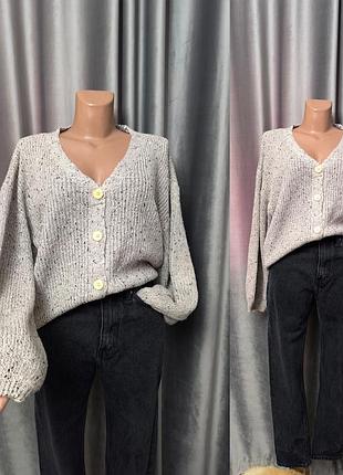 Стильний оверсайз кардиган -shein