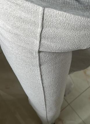Теплі жіночі штани в рубчик zara