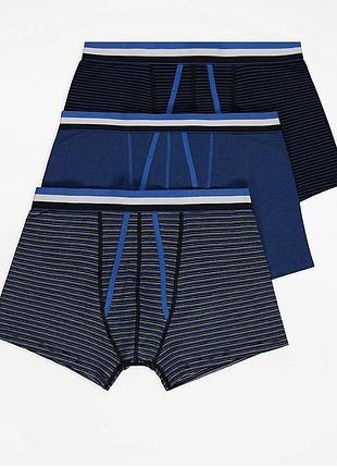 Набор из 3 полосатых трусов a-front george
